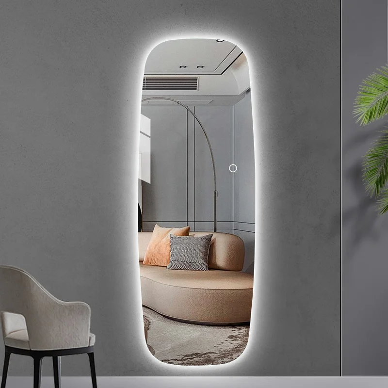 High Standard Home Frameless Backlit Dressing Mirrors Modern Illuminated Smart LED Wall Mounted Decorative Mirrors Customizable