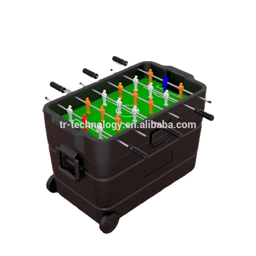 TR-High-capacity 54L Foosball table cooler, Foosball cooler cart for indoor and camping scatola di raffreddamento