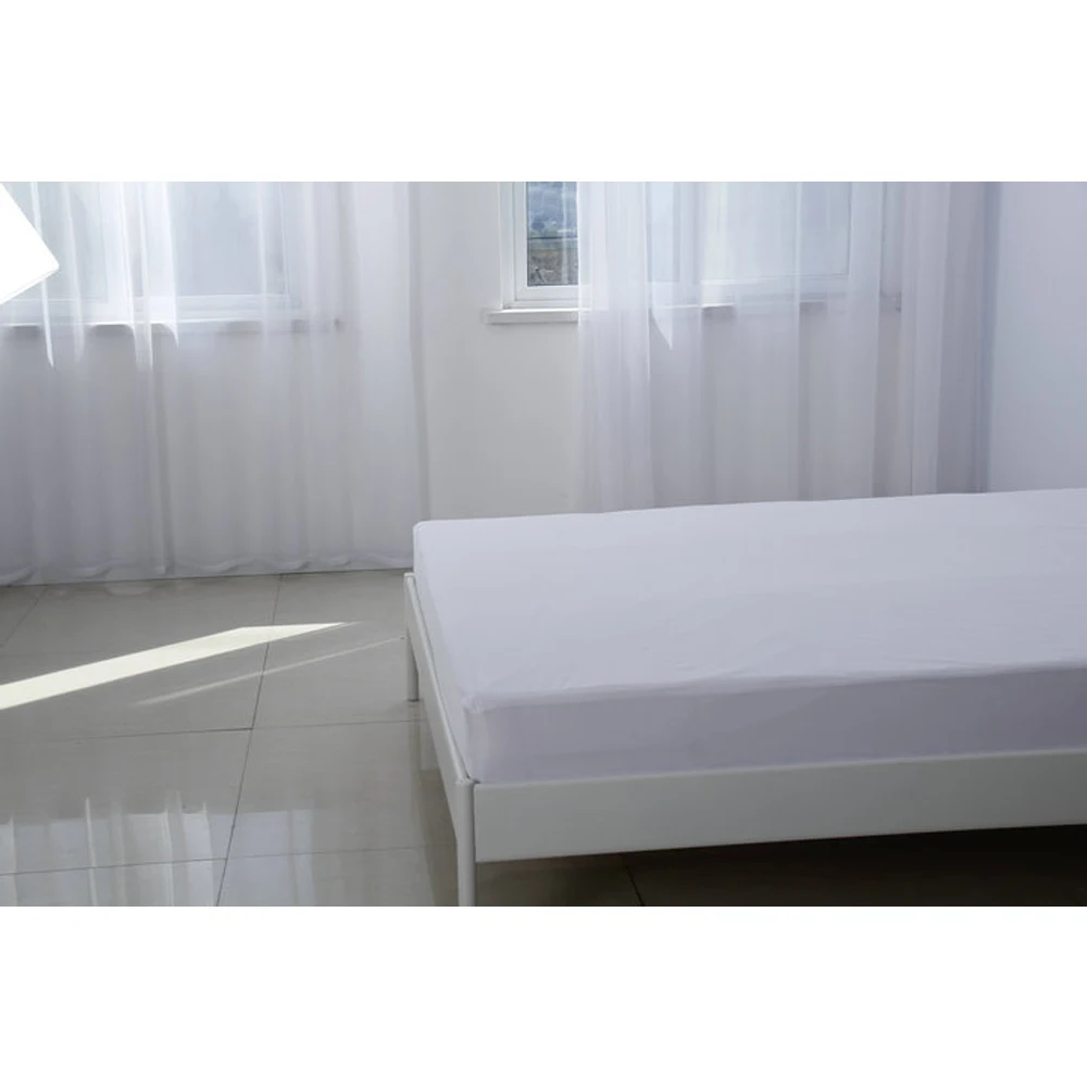 Best selling 100% polyester bed cover waterproof anti dust mattress cover