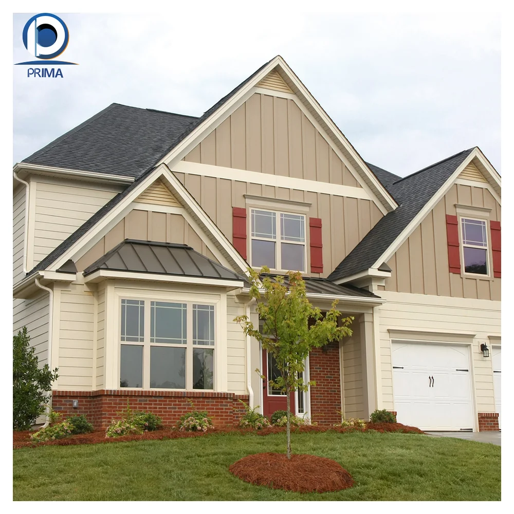 Fireproof Siding Wood Exterior Board Cladding Exterior Wall Panels Cement Wall Siding Panel Fiber Cement Board Wood Look