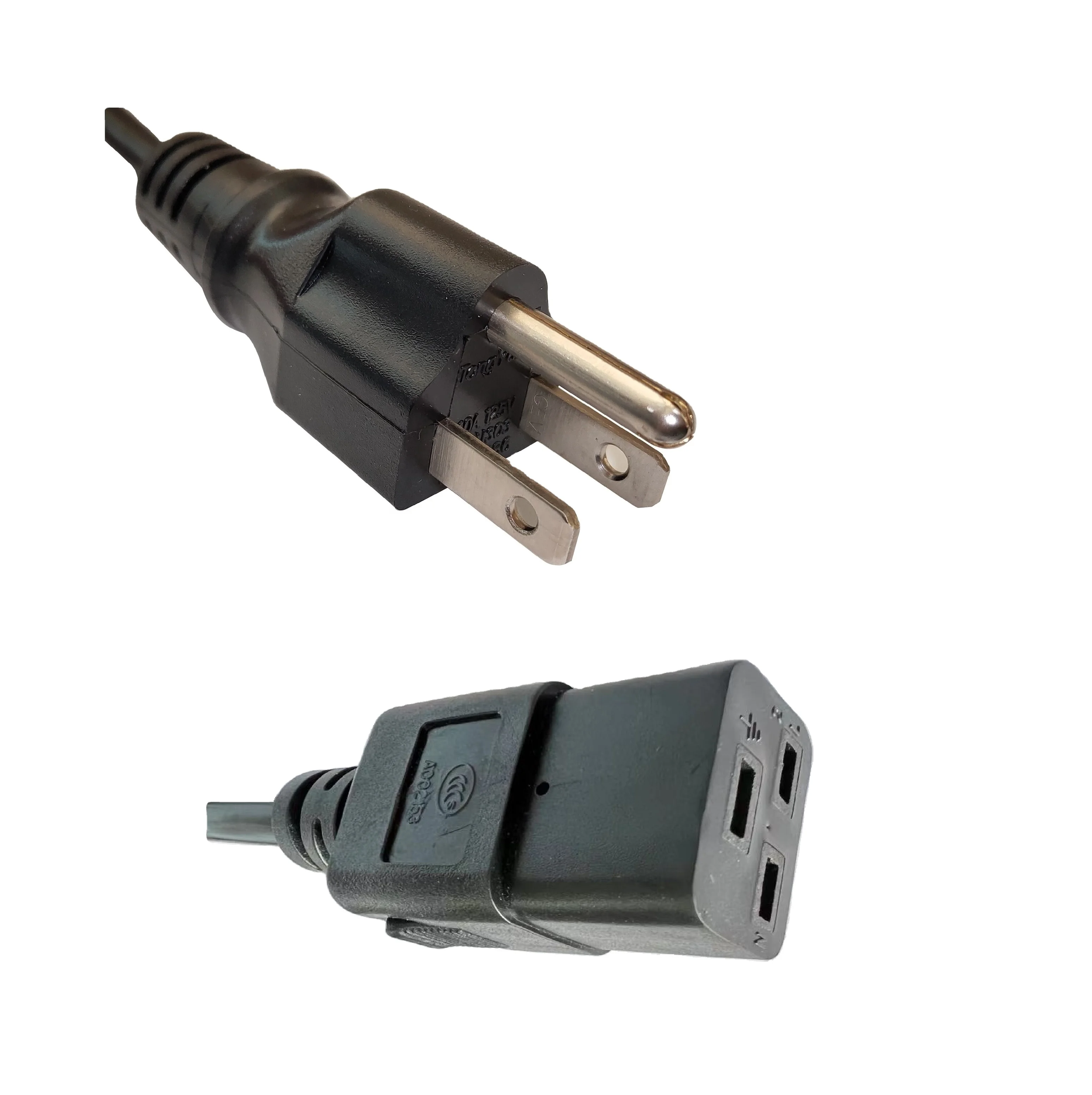 wholesale Us 16A 3pin TO C19 extension cord  SJT SJTW SJTOW 14-12AWG AC power cord