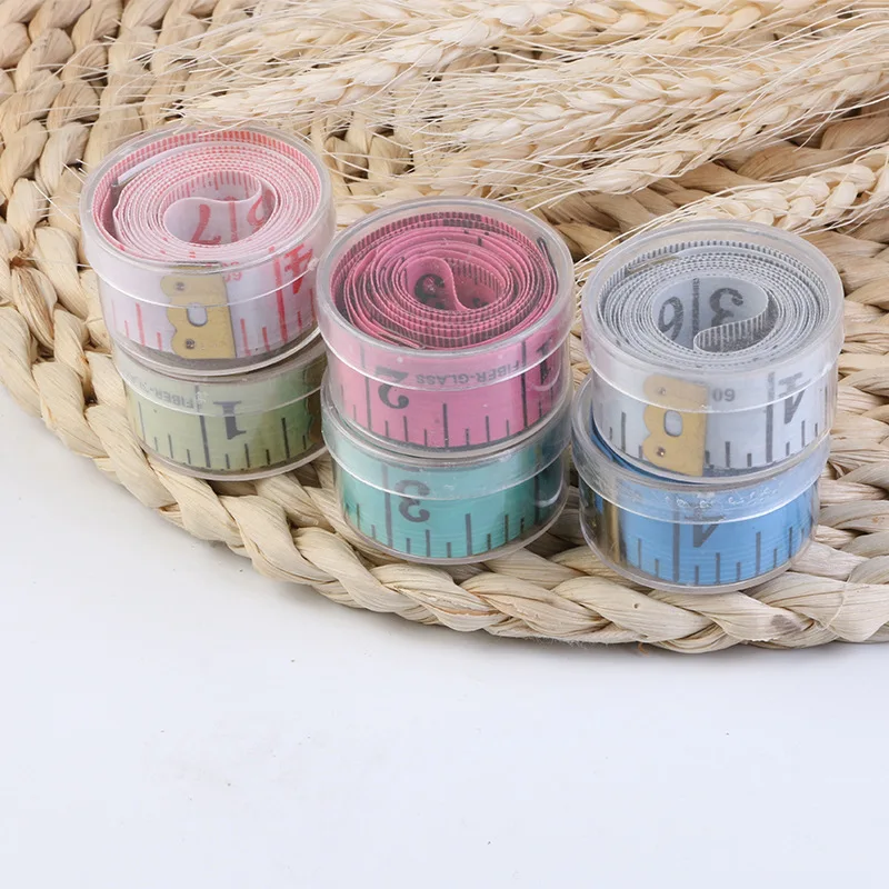 Sewing Machine Tools Measure Ruler Soft Tailor Meter Ruler 60 Inch 1.5m Color Random Measuring Tape