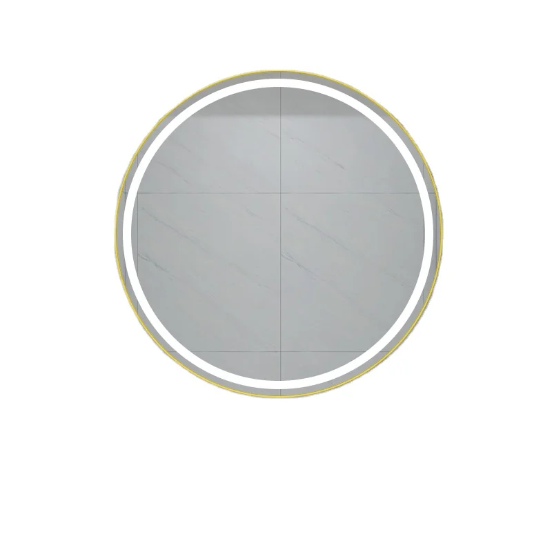 Best selling durable using round bathroom light mirror front light modern bathroom mirror