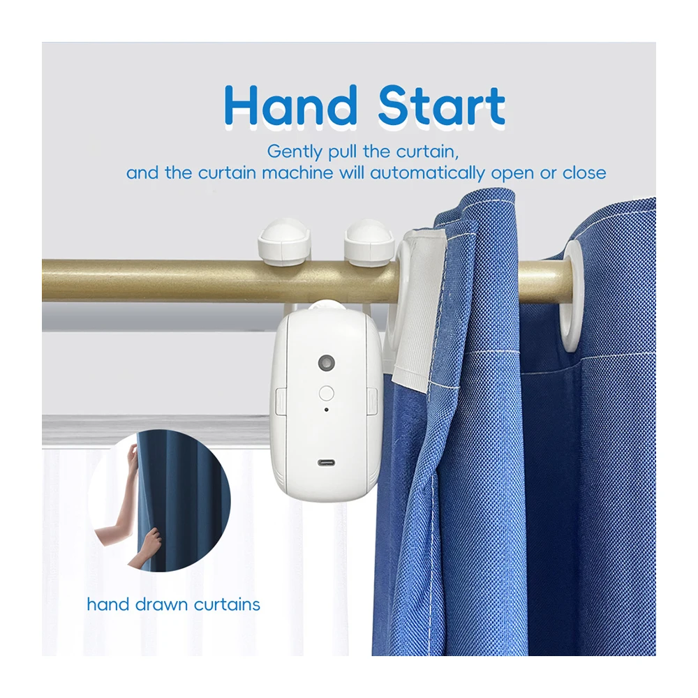 Hot sales curtain robot smart electric curtains robot smart automatic curtain opener robot
