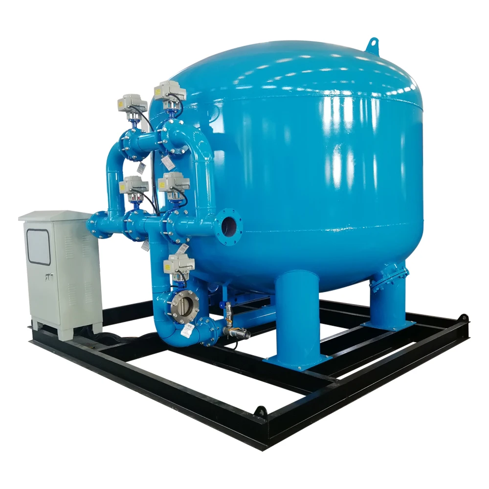 Multi-media filter with flow rate of 45m3/h