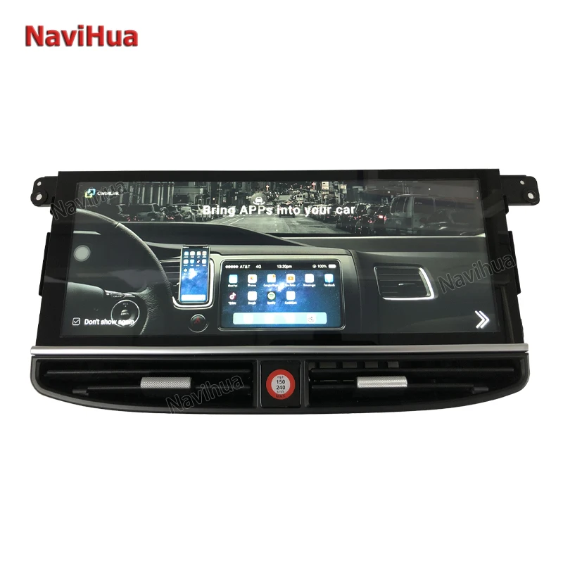 Navihua New Arrival  12.3 inch Large Screen Android Car Radio GPS Navigation Music Multimedia  For Porsche Panamera 2010-2016