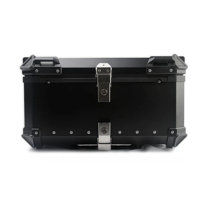 Motorcycle Aluminum Side Box Saddle Backrest Motorcycle Accesorices tail box plastic Motorcycle Box Set