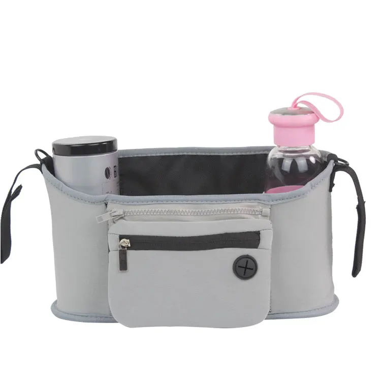 Kinderwagentasche waterproof detachable phone bag neoprene stroller organizer bag baby