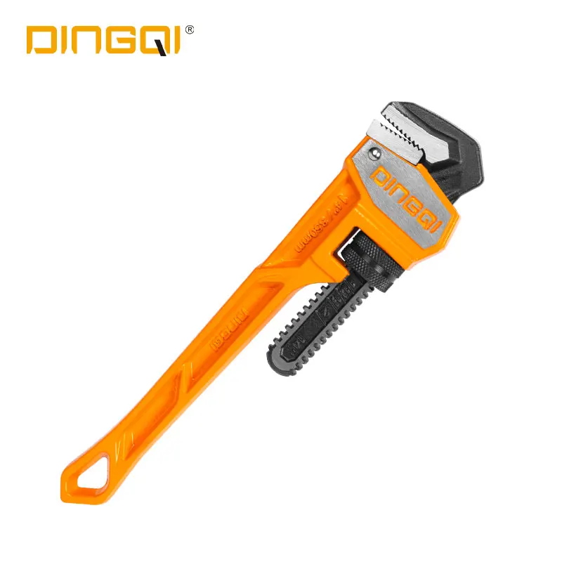 DingQi Multi-Functions Corner 14 Inch Pipe Wrench,Japan Type Pipe Wrench