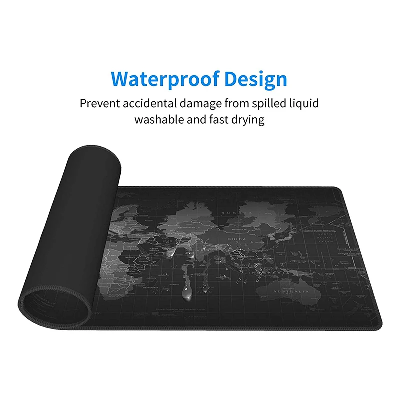 pc luxury laptop printable carpet rug custom made black large mouse pad keyboard oem world map office high quality 2021
