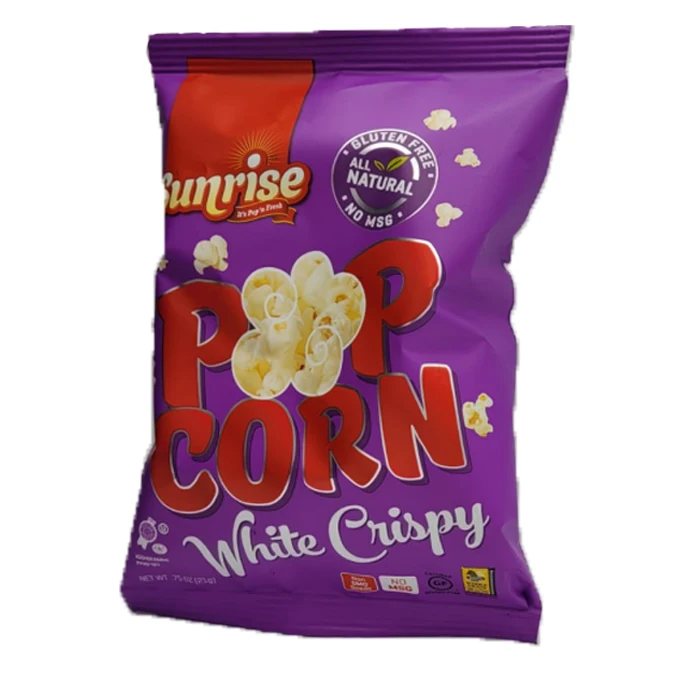 popcorn snack food  delightfully Popcorn Low Calorie American Wholesale Snacks Large Crispy White Popcorn