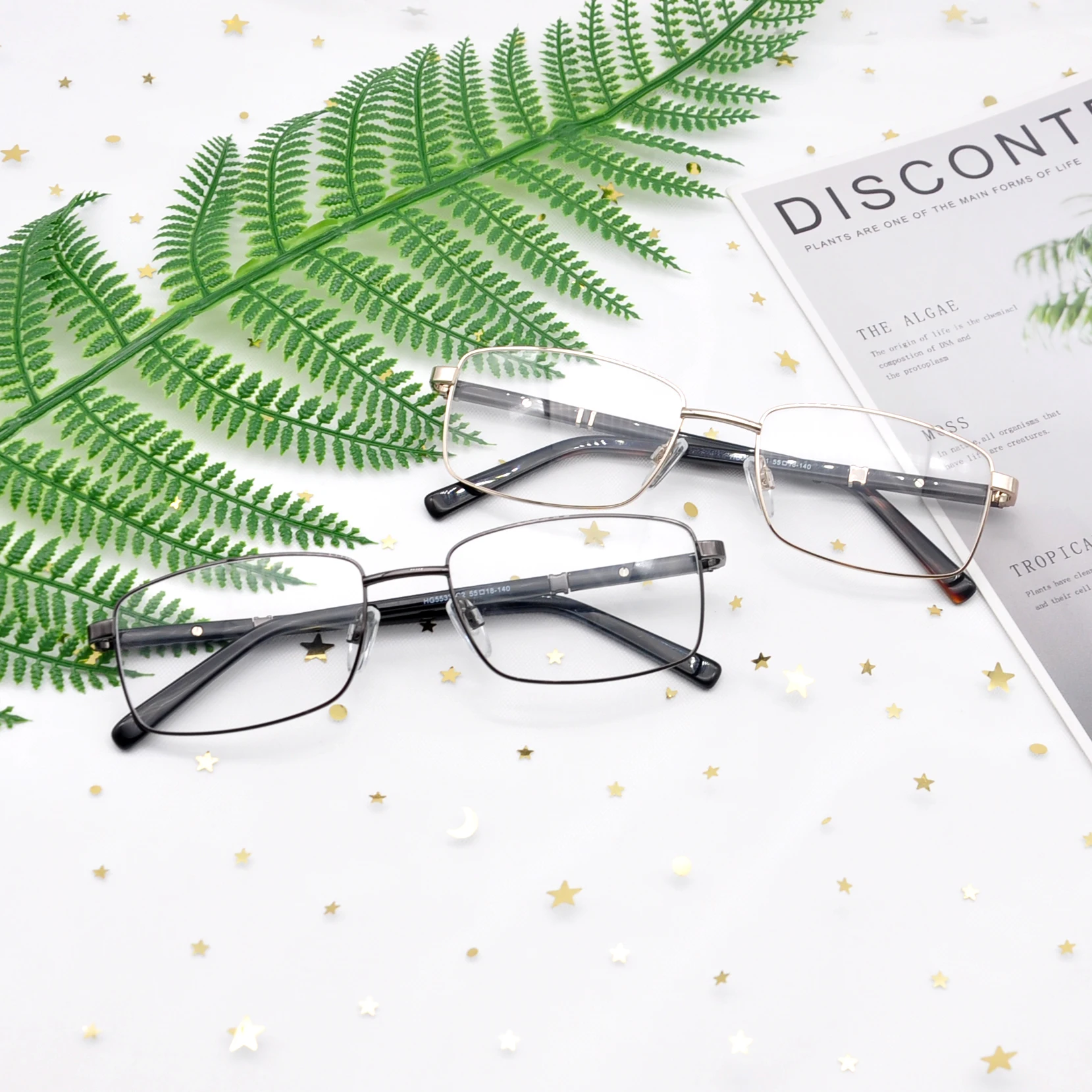China Design Full Rim Men Metal Optical Frame Eyewear Eye Glasses Eyeglasses