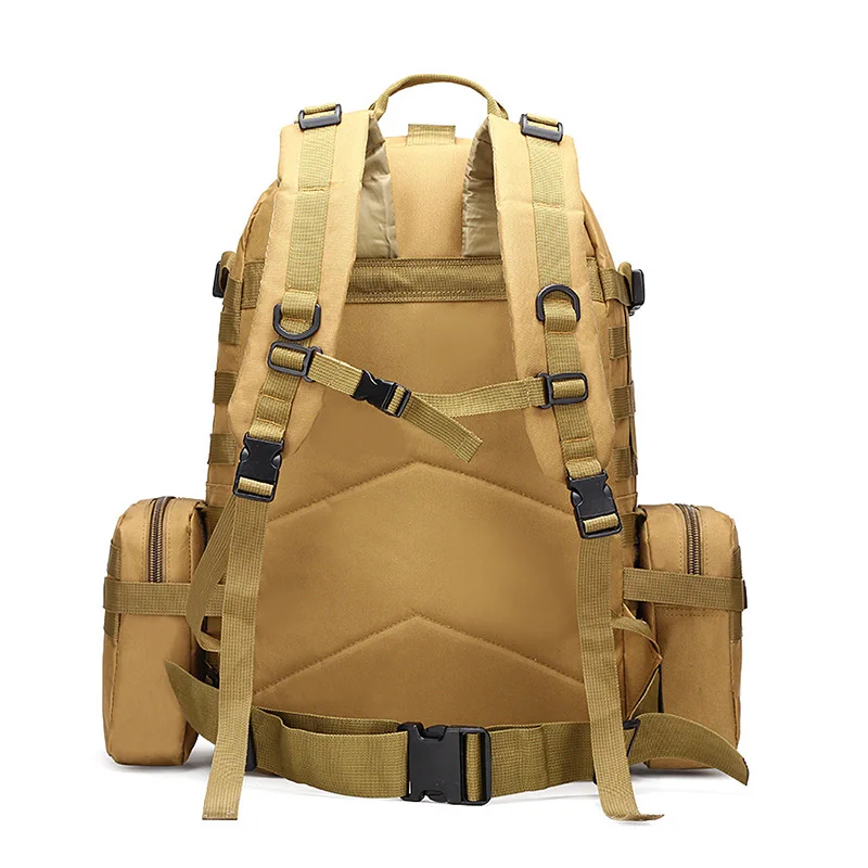 ALL PASS Outdoor Waterproof Hiking Survival Bag Tactical Backpack Multifunctional Backpack