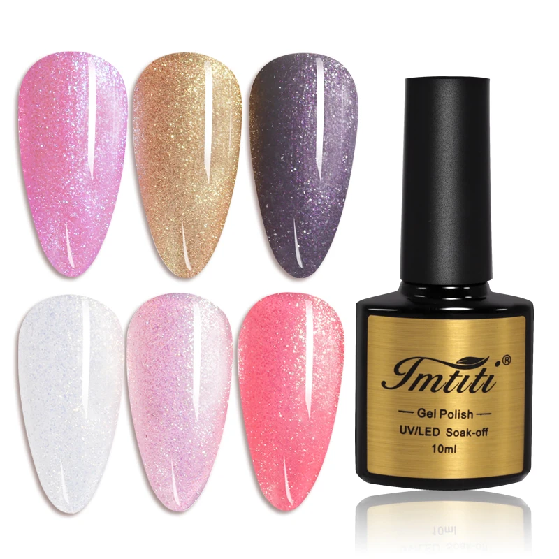 pink  mermaid colors soak off nail gel polish custom logo salon professional UV/LED gel nail polish factory direct free samp