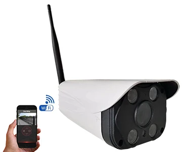 App WiFi Controlled CCTV IP Camera for Door Locks