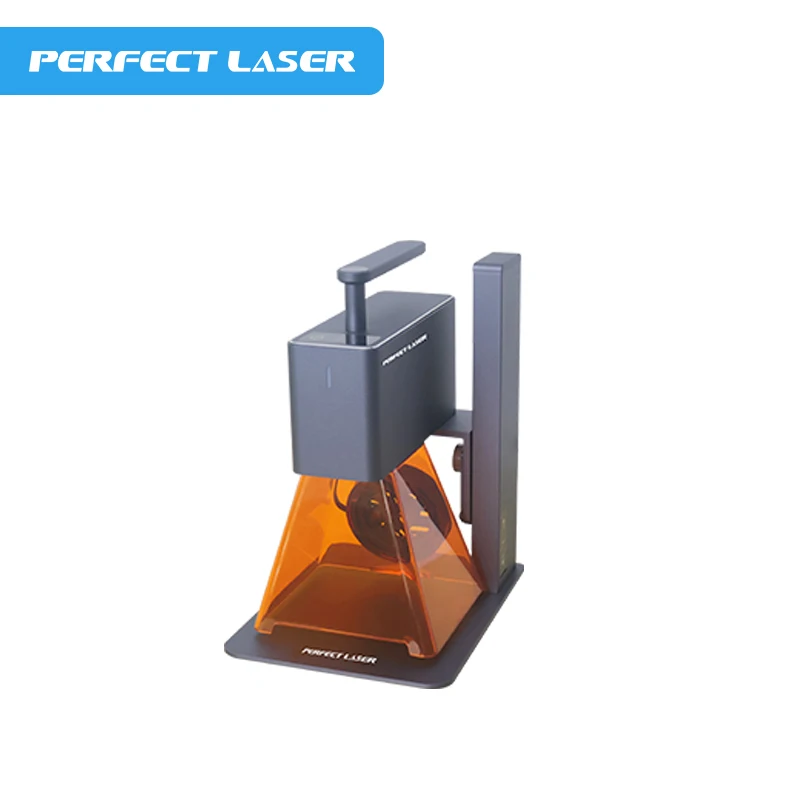 Perfect Laser-Full Automatic Mini desktop Portable cloth plastic ceramic Laser engraver engraving Marking marker Machine Price