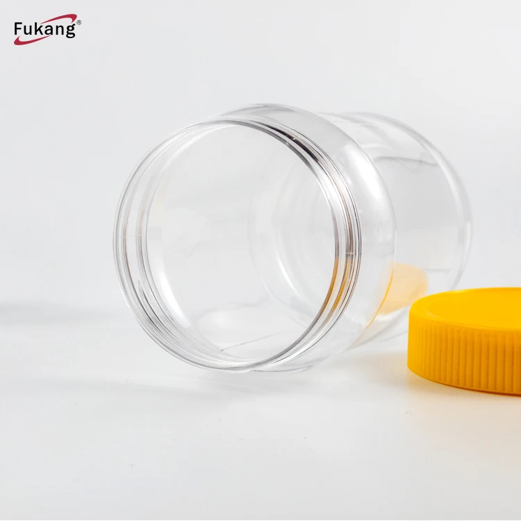 4oz 6oz 8oz 12oz 15oz Plastic Storage Food Grade PET Bottle Jar with Sealing