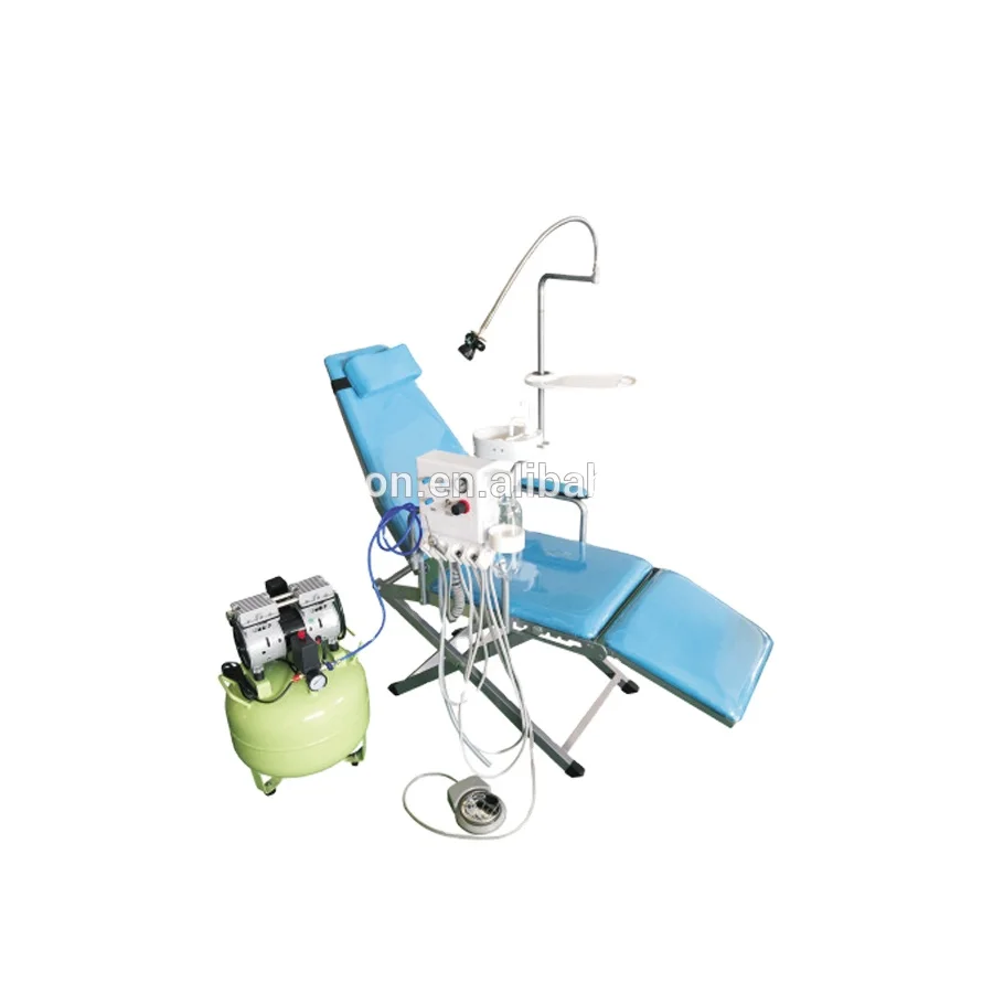 Hot Selling Luxury Type Portable Dental Unit with Oil Free Air Compressor