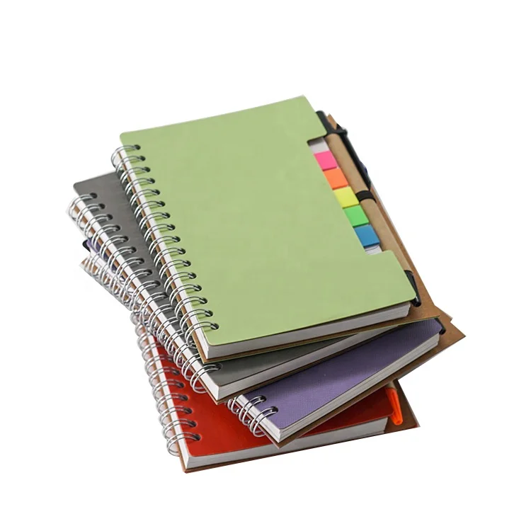 
Hot sale eco friendly notebook sticky notepad 