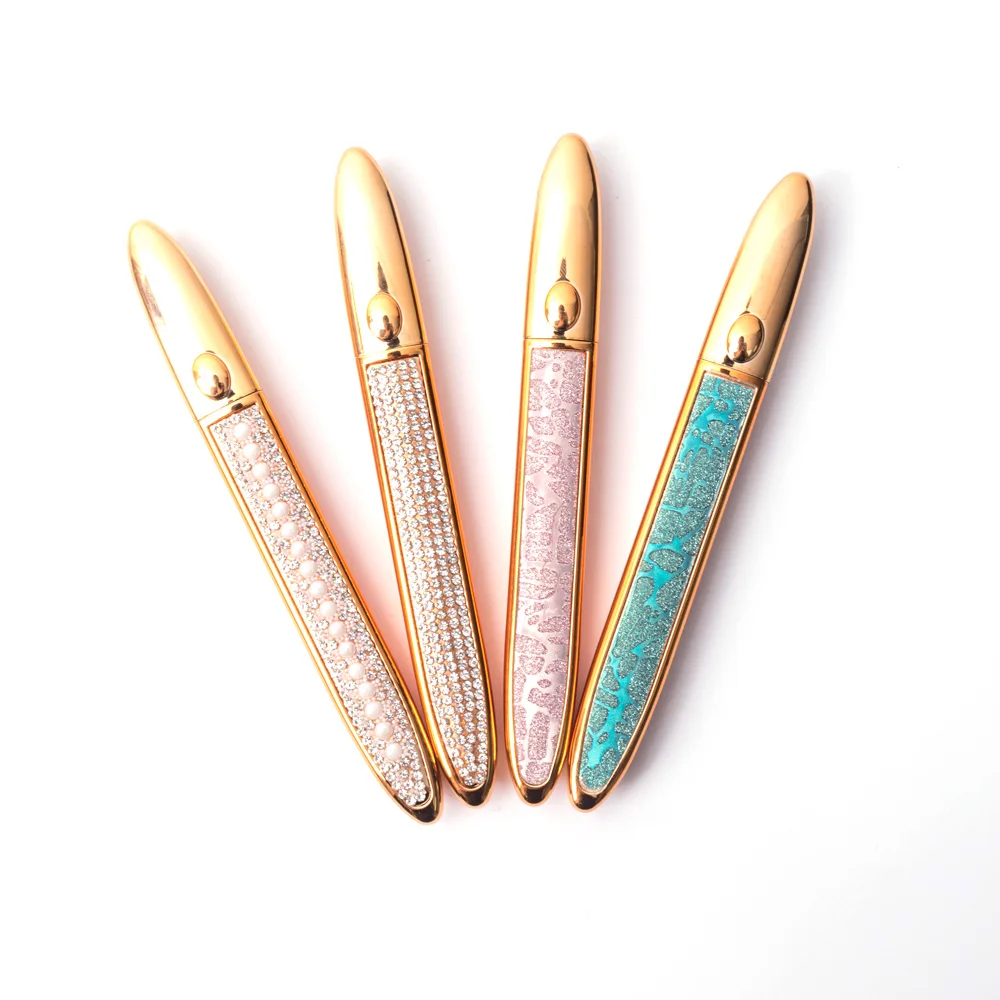  yiernuo makeup eyelash glue packaging vendor black waterproof eye liner pen oem colorful adhesive eyeliner sticker