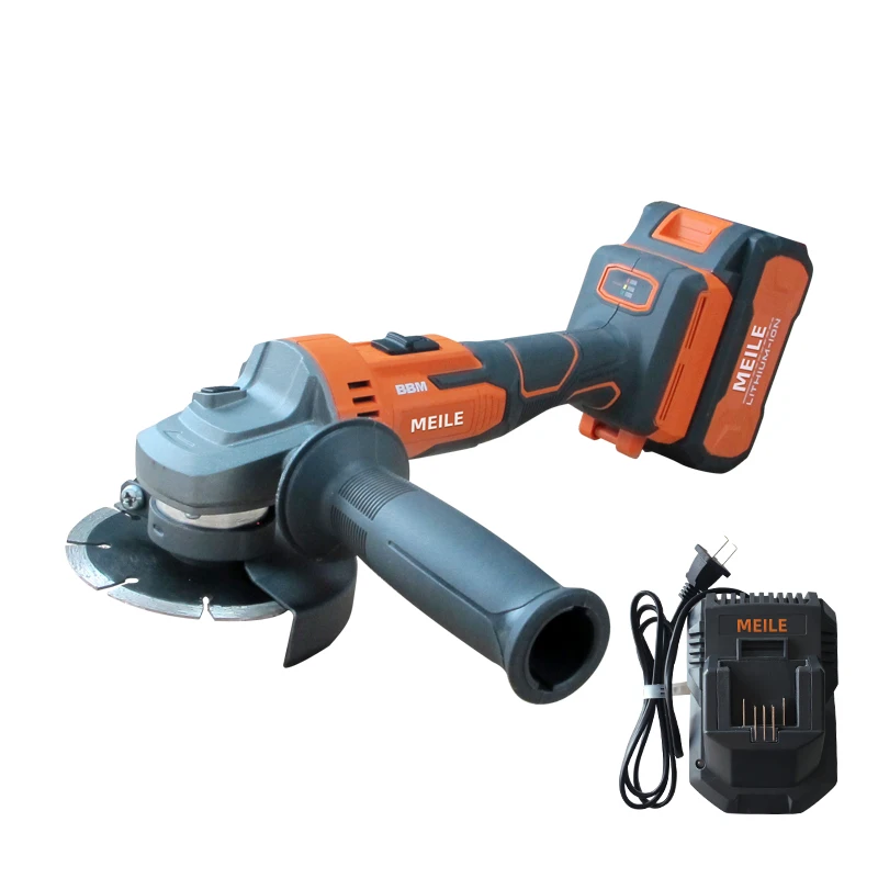  Electric mini brushless Wood Angle Grinder 1500W Portable variable speed heavy 180mm from
