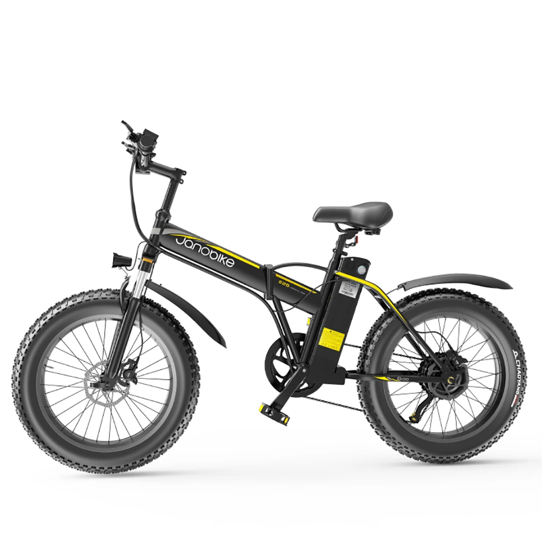 Лидер продаж Amazon 2021 Зимний велосипед JanoBike E20 1000 Вт Электрический горный с широкими