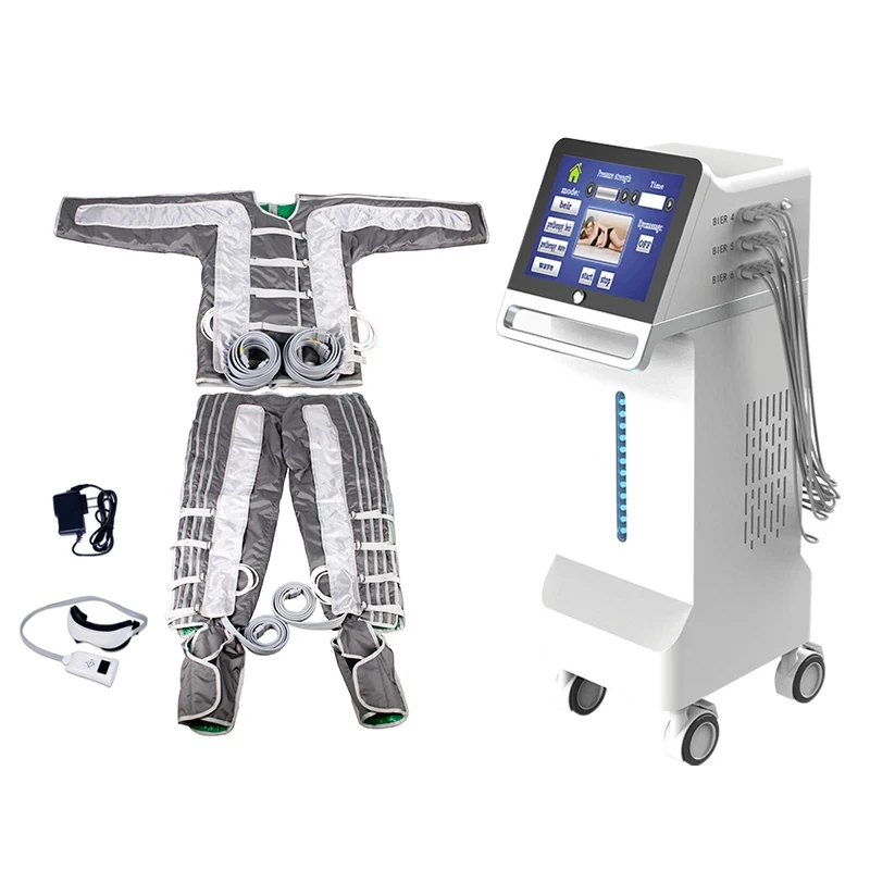 pressotherapy  lymphatic drainage machine 3 in 1 equipment trouser lymph drainage massage machine