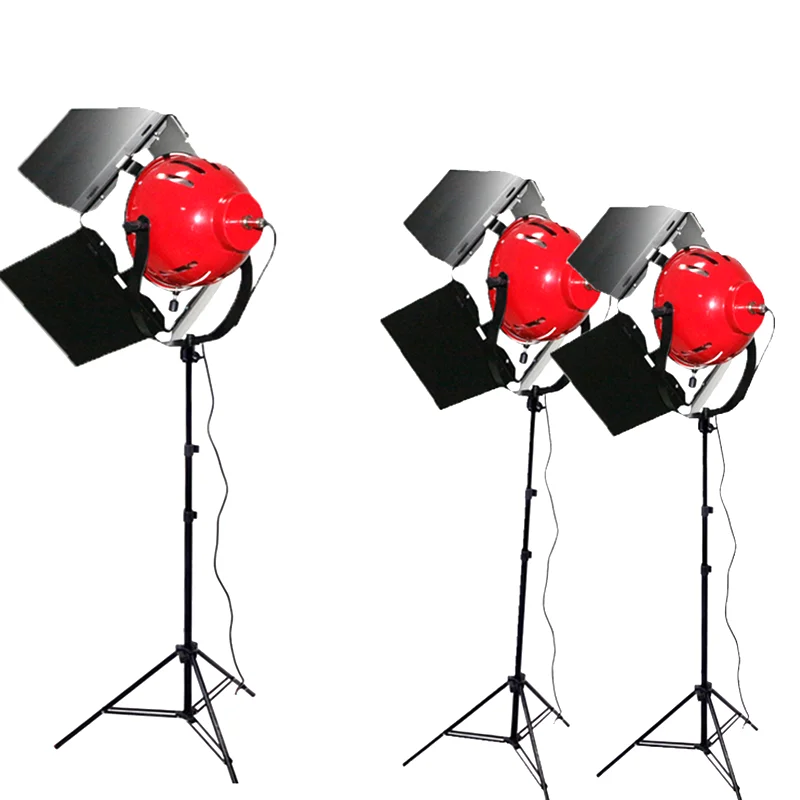 Photography Panel Lamp Studio Video Red head Soft Light with Bulb For Studio Equipment Lighting kit Redhead Brightness Dimmer