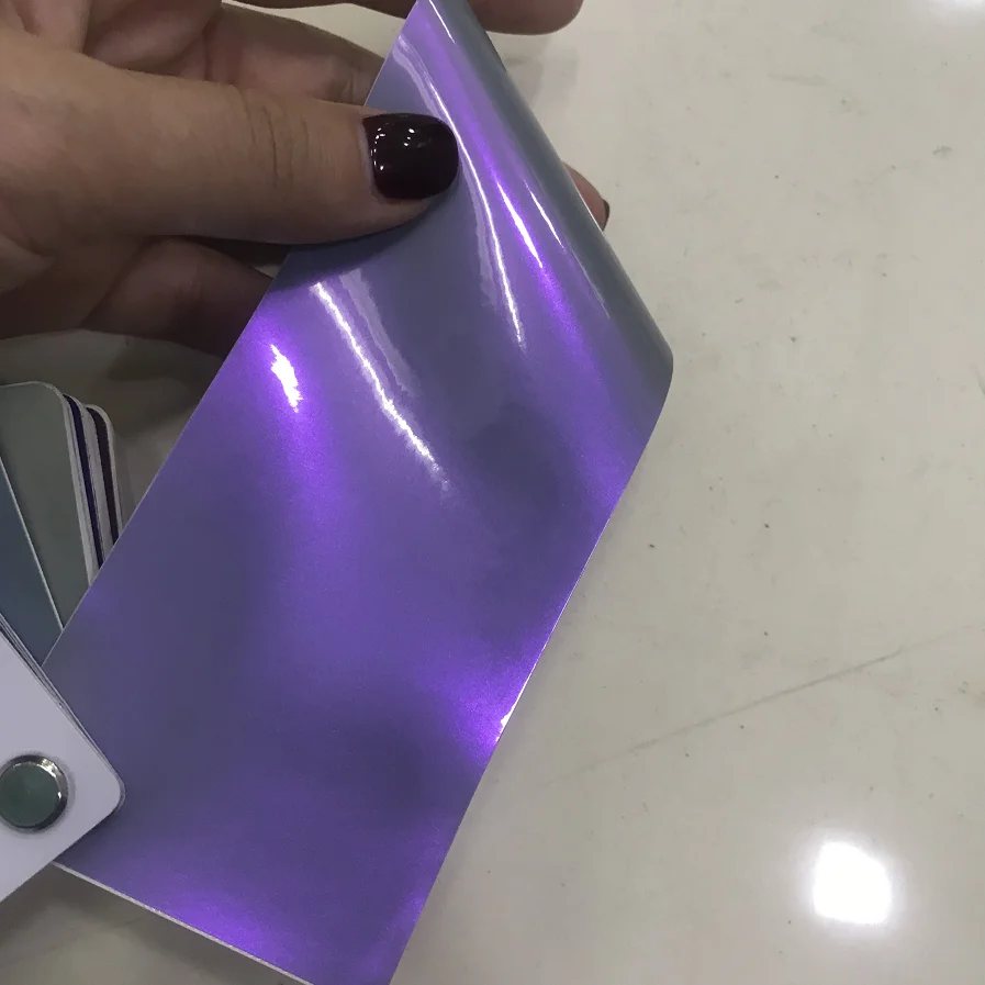 No.EI-006 High Quality wholesale Purple Car Exterior Body Wrapping Protection Film