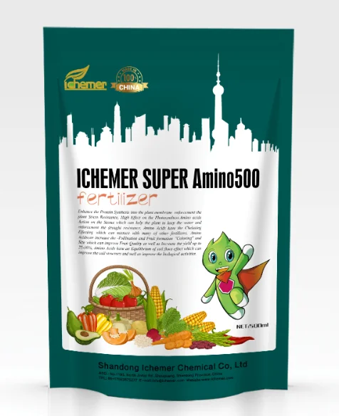 50% Amino acid powder bio organic fertilizer 100% water solubility amino acid enhance the protein synthesis