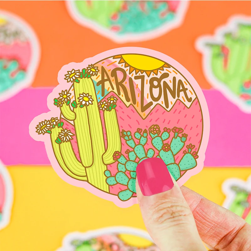 Factory Hot Sales Custom Stickers Custom Stickers Printing Uvproof Custom Stickers Printing