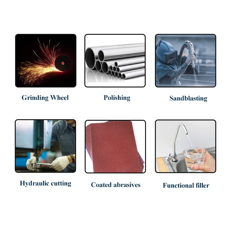 High quality abrasive media corundum powder white fused aluminum oxide polishing powder for refractory