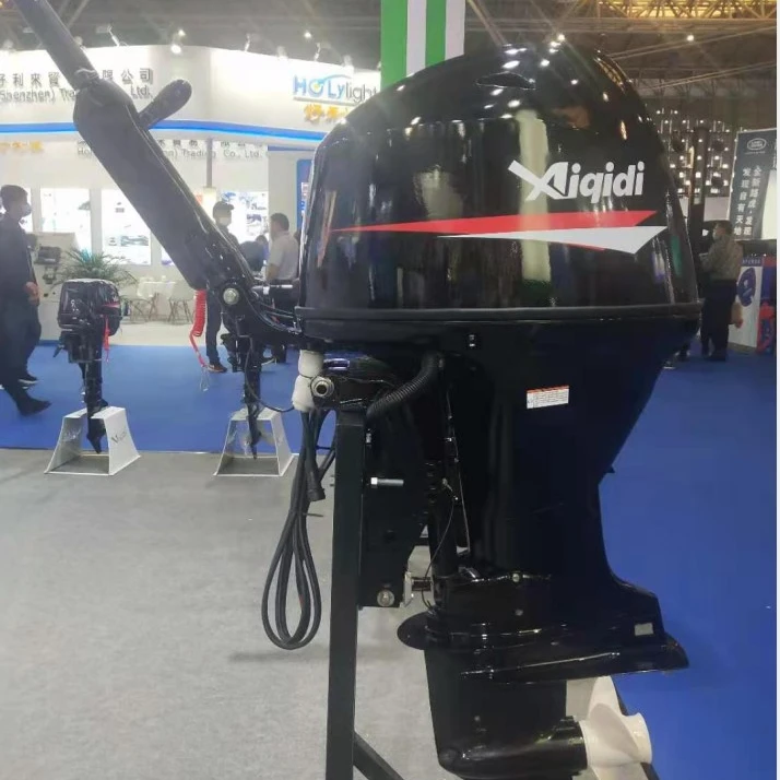 Anqidi 60hp 4 stroke with elelctric start tiller control and power trim yamaha type