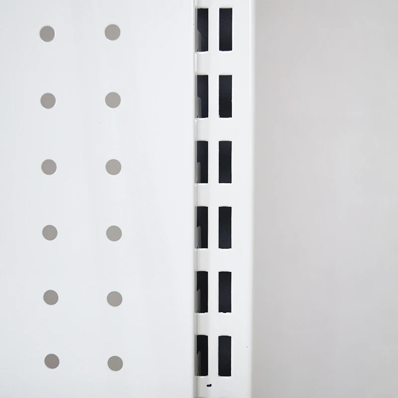 Wholesale Heavy Duty Supermarket Shopping Metal Display White Retail Shelving Racks for Retail