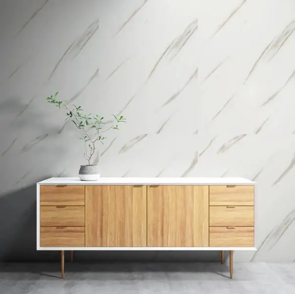 Factory cheap wall paper pvc self-adhesive wallpaper PVC 60cm sticker pvc wall paper for indoor decor