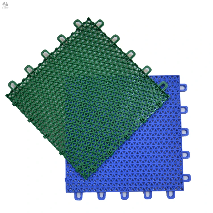 Hot sale outdoor backyard basketball court flooring manufacturer best  tiles with court lines