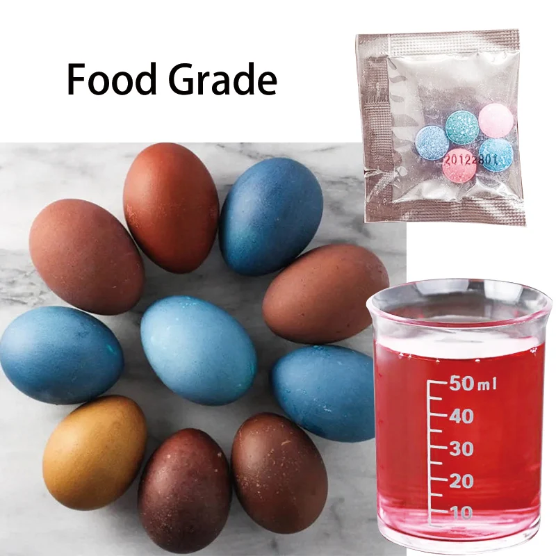 Hot Sale Food Dyeing Dye Pigment Powder Tablet For Easter Egg