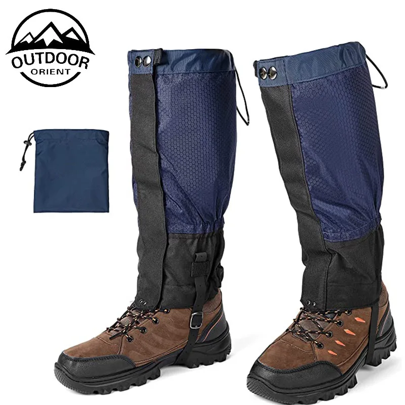 Waterproof leg gaiters snow gaiter shoes gaiters for outdoor hiking walking climbing hunting