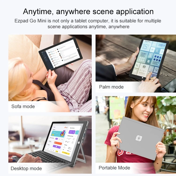 Jumper EZpad Go Mini 8.9 inch Tablet Win10 Tablet PC 1536x2048 IPS N3350 4GB RAM 64GB ROM 2MP Camera WiFi Tablet 2-in-1