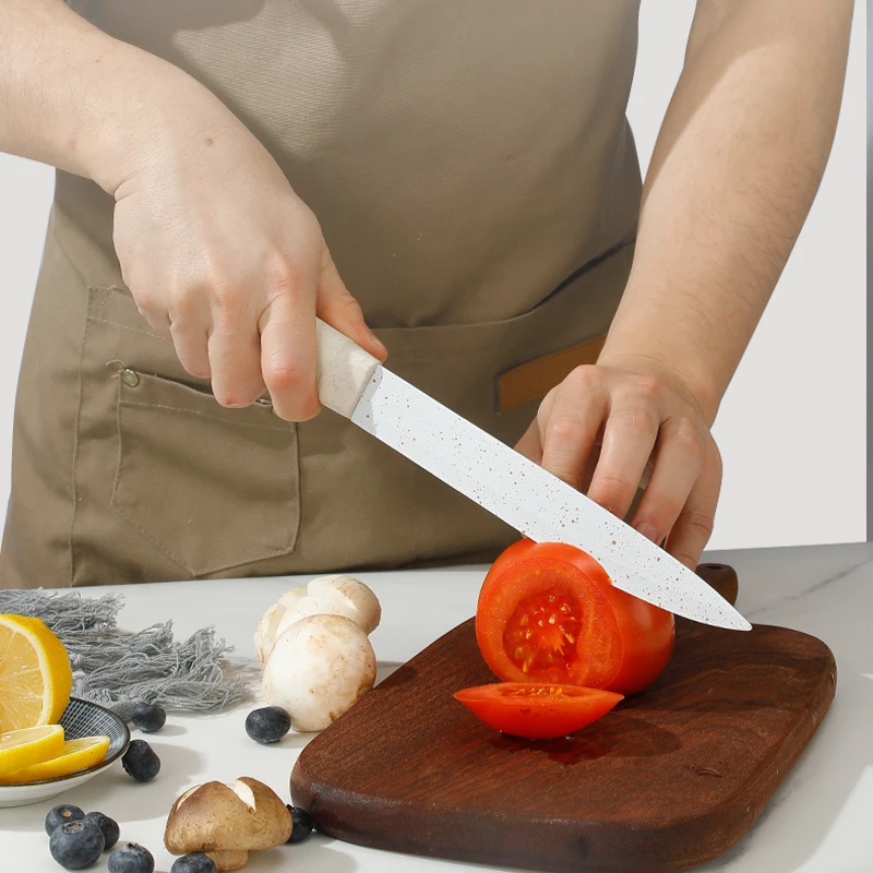Professional pp handle kitchen knives stainless steel kitchen knife sets