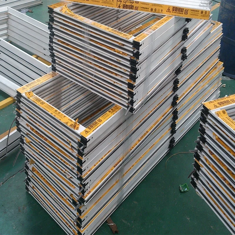 Zhonglian Manufacturer aluminium extrusion profile frame windows customized china aluminium profiles