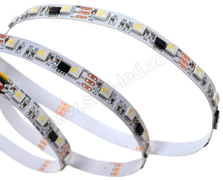 Programmable RGBW Pixel LED Tape 12V 24V UCS2904 UCS8904 TM1814 36Leds 60Leds 84Leds 120Leds 180 Leds 5050 Pixel LED strip