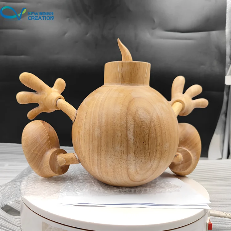 Индивидуальные деревянные игрушки Pro Crafts CNC maching Service быстрое прототипирование орнаментов