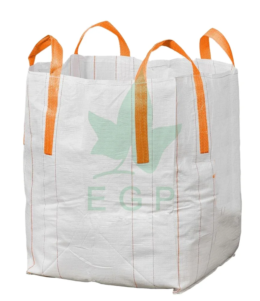 EGP PP Jumbo Bags Big Bag 1 Ton Bulk Sand Aggregate Bag 1000kg 1500kg 1800kg