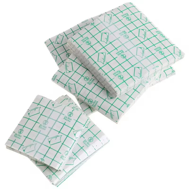 Transparent Film Dressing Waterproof Shower Patch Adhesive Dressing