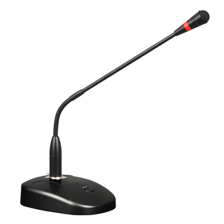 XIDLY-Professional 2 Chime Music Conference Microphone Gooseneck Design for Office Sound System
