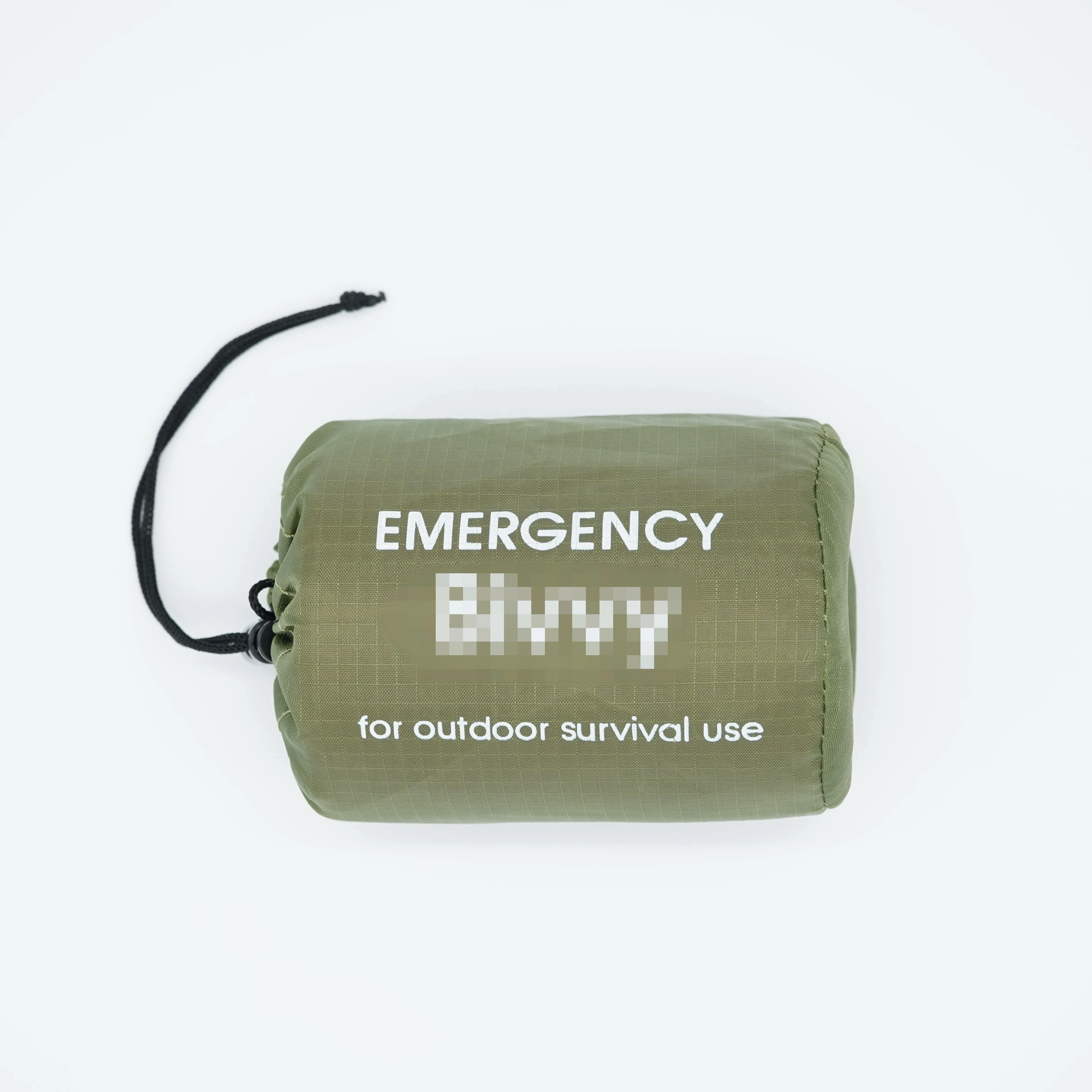 HOT SALE Emergency Sleeping Bag Thermal Bivvy Includes Stuff Sack with Survival Whistle + Paracord String