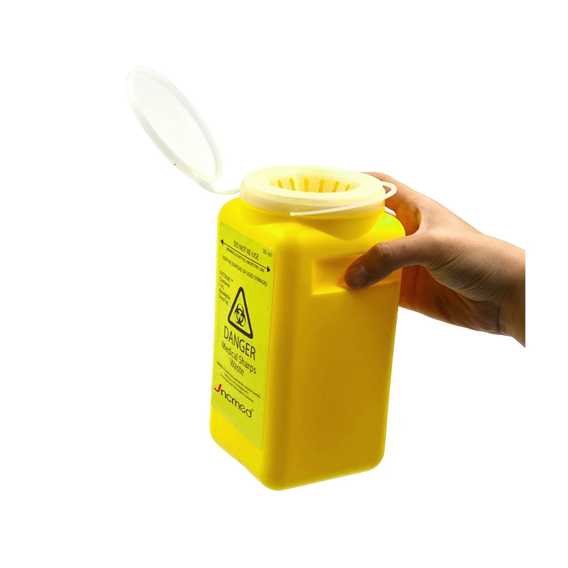 1.4 Quart sharps container insulin syringes Sharps bin Home Sharps Container