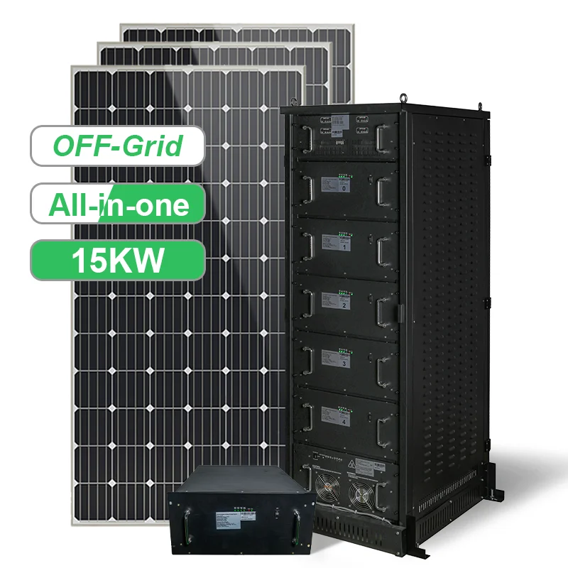 15KW solar power system battery energy storage system 50KWH all in one solar energy system for home off grid