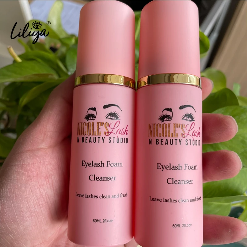 Private Label Cleanser Cleaning Eyelash Cleaner Foam Lash Extension Shampoo Lashshampoo